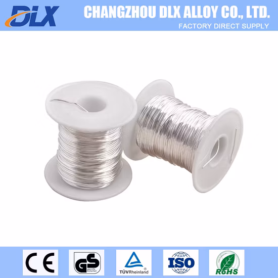 Livraison rapide Occ 99,99 % 99,999 % 4n 5n fil d'argent pur et doux pour câble de haut-parleur