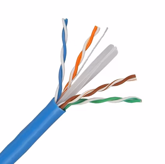 Rouleau de 1000 pieds, 305m, 23awg, 24awg, PVC CAT6, UTP, Ethernet, réseau LAN, câble électrique, prix compétitif